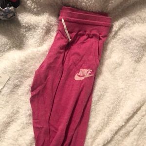 Pink Nike Lounge Pants